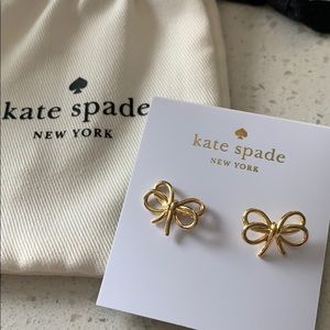 Kate Spade bow earrings